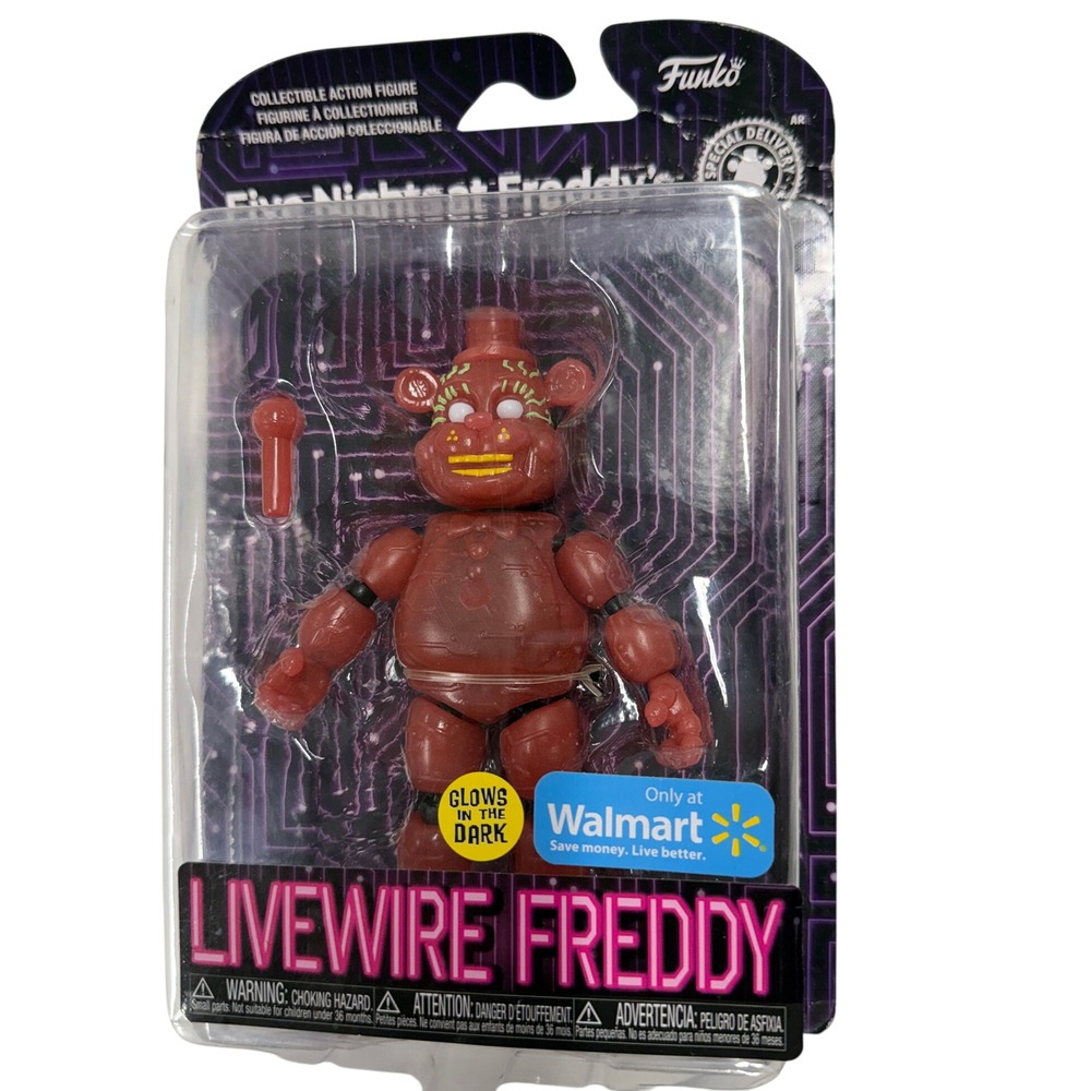 Funko Five Nights at Freddys Livewire Freddy Glow Exclusive Figure
